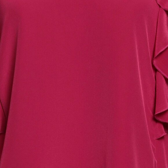 MARANI 100% Silk blouse open shoulder top - Picture 4 of 13